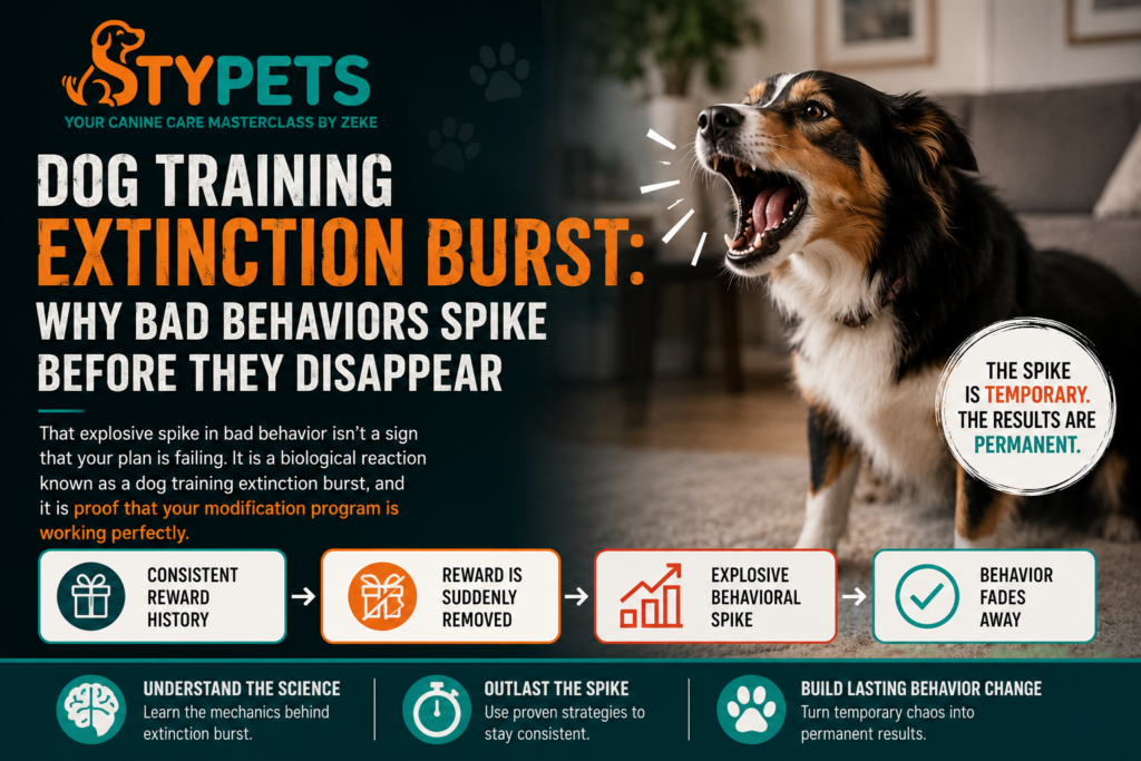 dog-training Dog Training Extinction Burst